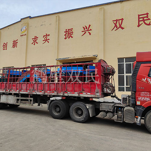 單筒2.5米礦井提升機發貨！