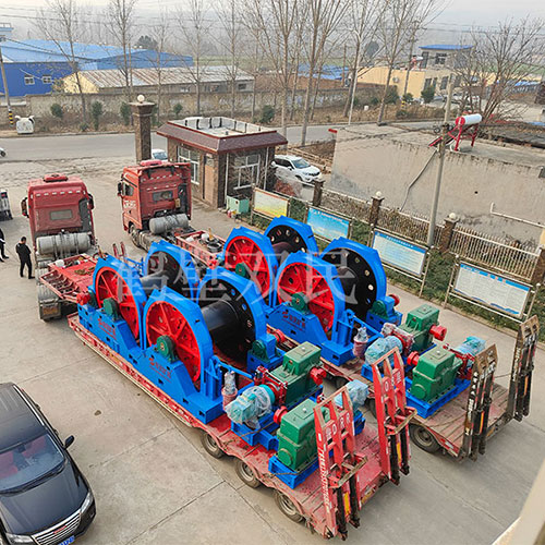 25噸鑿井絞車制作&發貨！